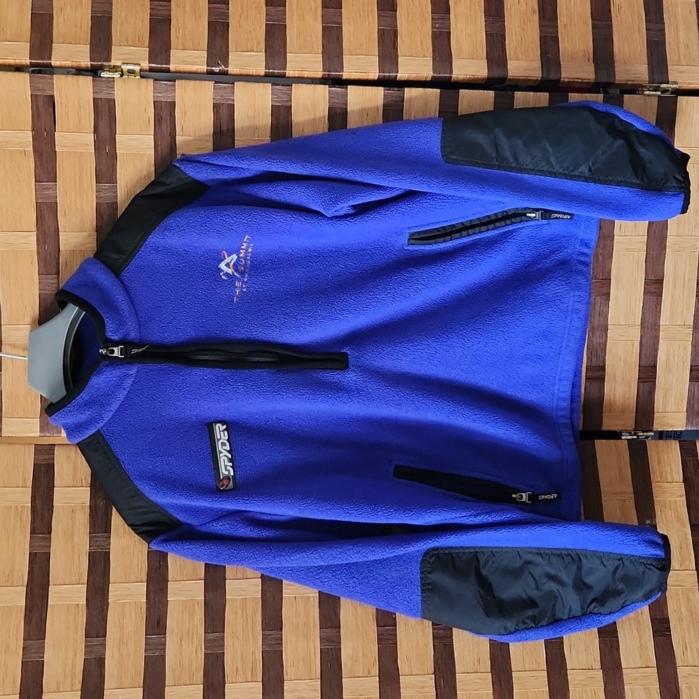 Spyder ski jacket at summit of Snoqualmie